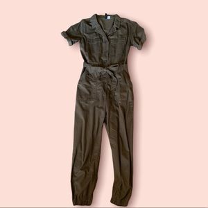 H&M Army Green Jumpsuit